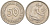 ФРГ 50 пфеннигов 1950 F J 384, KM 109.1 медно-никель 63-348
