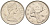 Канада 25 центов 1971 Елизавета II (1952-2022), олень KM 62 b никель 4577-357