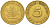 ФРГ 5 ПФЕННИГОВ 1970 J KM 107, J. 382 сталь плакированная латунью 4396-1634