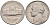 США 5 центов 1964 D, Джефферсон KM А192 медно-никель 92-1123