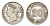 Маврикий 20 центов 1878 Виктория (1837-1901), редкий год, тираж 50.000 экземпляров KM 11 серебро 413-414