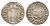 Киликийская Армения трам 1226-1271 Хетум I и царица Забель, держат крест/лев с патриаршим крестом  серебро    1516-331