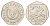 Кипр 50 центов 2004 KM 66 медно-никель UNC 4706-651
