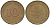 ФРГ 10 пфеннигов 1987 J KM 108, J. 383 сталь плакированная латунью 4604-1153