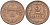 Венгрия 2 филлера 1927 BP KM 506 бронза 4115-1069