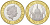 Великобритания 2 фунта 2005 Елизавета II (1952-2022), 60 лет окончанию Второй Мировой войны KM?1056a, Spink?K19 биметалл PROOF 1531-1134
