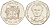 Ямайка 1 доллар 2006 Александр Бустаманте KM 164 никелированная сталь 4588-1034