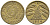 ГЕРМАНИЯ 5 РЕНТЕНПФЕННИГОВ 1924 E KM 32, J. 308 алюминиевая бронза 39-521