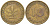 ФРГ 10 пфеннигов 1950 J KM 108, J. 383 сталь плакированная латунью 259-1011