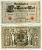 ГЕРМАНИЯ 1000 МАРОК 1910 21 АПРЕЛЯ 1910, СЕМЬ ЦИФР В НОМЕРЕ, КРАСНАЯ ПЕЧАТЬ Pick 44b бумага 6262-12-2-1