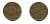 Финляндия 10 пенни 1920 республика (1918-1962) KM 24 медь 36-1227