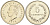 Сальвадор 5 сентаво 1975 год тип, Франсиско Морасан KM 149 медно-никель UNC M25-08