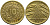 Германия 10 рейхспфеннигов 1925 E KM 40, J.317 алюминиевая бронза PROOF 00-817-60