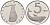 Италия 5 лир 1996 R KM 92 алюминий PROOF 1099-3-53