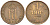 НОРВЕГИЯ 1 ЭРЕ 1936 ХОКОН VII (1905-1957) KM 367 бронза 3309-716