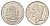 Венесуэла 2 боливара 1967 Симон Боливар Y 43 никель UNC 4666-1231