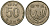 Южная Корея 50 вон 1990 FAO, рис KM 34 медь цинк никель 4167-616