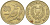 Кипр 20 центов 1983 птичка KM 57.1 никель латунь 4140-721
