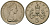 Великобритания 5 пенсов 1975 Елизавета II (1952-2022) KM 911, Spink 4233 (D1) медно-никель 4538-216