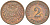 Германия 2 пфеннига 1912 A KM 16, J. 11, Weege 4 медь 212-414