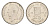Венесуэла 25 сентимо 1987 Симон Боливар Y 50 никель UNC 4669-611