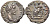 Римская Империя денарий 156 - 157 Антонин Пий, ANTONINVS AVG PIVS PP IMP II, бюст императора / TR POT X COS IIII, Церера, Рим, 3,70 гр RIC 259 серебро 1073-18-94