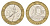 Франция 10 франков 1989 тип гений Бастилии KM 964.1, Le Franc 375.3 биметалл 4704-513
