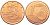 Финляндия 1 евроцент 1999 KM 98 сталь плакированная медью UNC 116-734