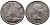 Канада 10 центов 1957 Елизавета II (1952-2022), парусник KM 51 серебро     54-261