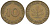 ФРГ 10 пфеннигов 1969 F KM 108, J. 383 сталь плакированная латунью 4604-1151