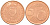 Нидерланды 5 евроцентов 2008 KM 236 сталь плакированная медью UNC 186-245