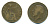 Великобритания 1 пенни 1919 Георг V (1910-1936) KM 810, Spink 4051 бронза 540-626