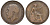 Великобритания 1 пенни 1919 Георг V (1910-1936) KM 810, Spink 4051 бронза 51-2311