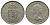 Великобритания 1 шиллинг 1955 Елизавета II (1952-2022), Шотландский герб KM 905, Spink 4148 медно-никель 4384-552