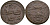 Швеция 1/4 эре 1635 Кристина (1632-1654) KM 152.2 медь 4168-112