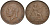 Великобритания 1 пенни 1936 Георг V (1910-1936) KM 838, Spink 4055 бронза 4574-112