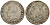 Гаити 25 сантимов 1834 Президент Александр Петион KM 18 серебро    3336-124
