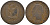 ФРАНЦИЯ 5 САНТИМОВ 1855 D, НАПОЛЕОН III (1852-1870) KM 777.4, LE FRANC 116.23 бронза 67-115