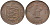Гернси 2 пенса 1977 Елизавета II (1952-), мельница KM 28 бронза 4586-823