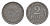 Венгрия 2 филлера 1944 BP KM 519 цинк 4658-364