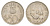 Индия 50 пайс 1972 25 лет независимости Индии KM 60 медно-никель 4650-1027