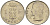БЕЛЬГИЯ 1 ФРАНК 1966 BELGIE KM 143.1 медно-никель 4546-357