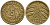 Германия 5 рентенпфеннигов 1924 D J.308, KM 32 алюминиевая бронза    4598-1157