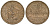 Франция 10 франков 1979 тип Матье KM 940, Le Franc 365.13-14 никель латунь 4123-623