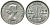 Австралия 3 пенса 1959 m, Елизавета II (1952-2022) KM 57 серебро 71-613