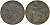 Великобритания 1 фартинг 1917 Георг V (1910-1936), темная отделка KM 808.1, Spink 4059 бронза 4596-945