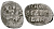 ВЕЛИКОЕ КНЯЖЕСТВО МОСКОВСКОЕ ДЕНГА 1535 - 1547 ИВАН IV ВАСИЛЬЕВИЧ, МОСКОВСКИЙ МОНЕТНЫЙ ДВОР, 0,36 ГР ГиК №43 серебро 262-1137
