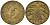 Германия 5 рентенпфеннигов 1924 E J.308, KM 32 алюминиевая бронза    4598-1158