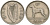 Ирландия 6 пенсов 1950 ирландский волкодав KM 13a медно-никель 4146-442