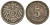 Германия 5 пфеннигов 1903 A, Вильгельм II (1888-1918) KM 11, J. 12 медно-никель 4615-733